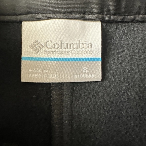 Columbia Women's Back Bea Warm Softshell Pants Black Size 8 Active Omni Shade - Picture 10 of 15